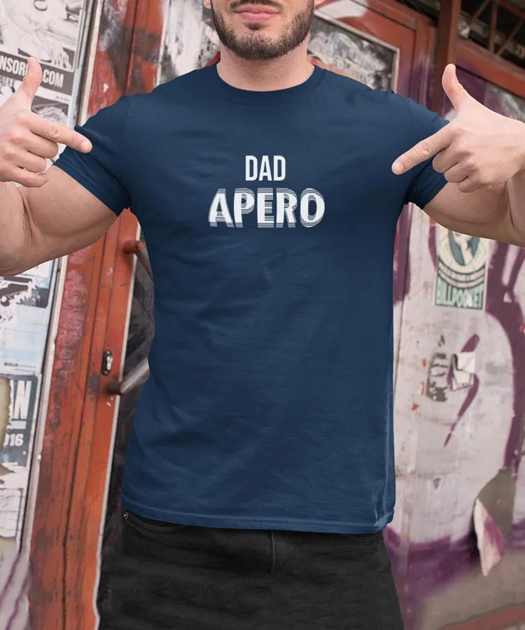 T-Shirt Dad apéro face Pour homme