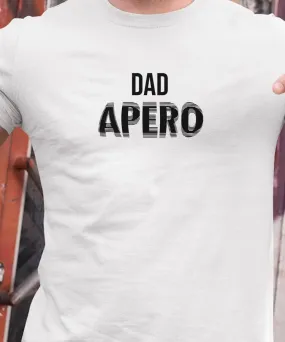 T-Shirt Dad apéro face Pour homme