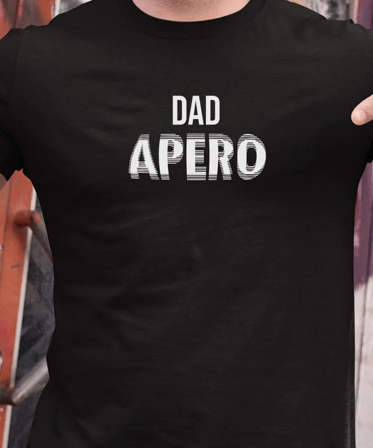 T-Shirt Dad apéro face Pour homme