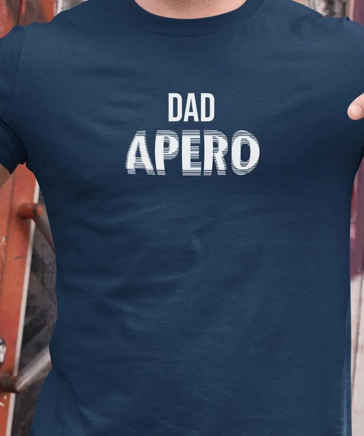 T-Shirt Dad apéro face Pour homme