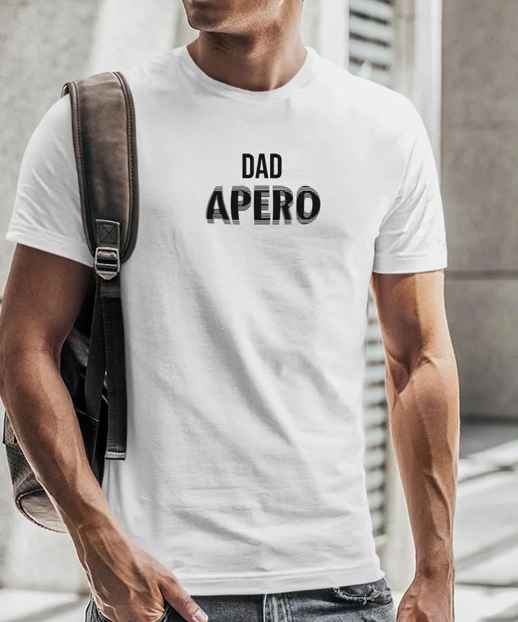 T-Shirt Dad apéro face Pour homme