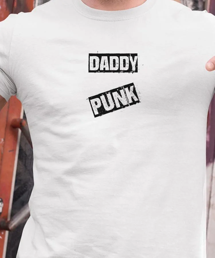 T-Shirt Daddy PUNK Pour homme