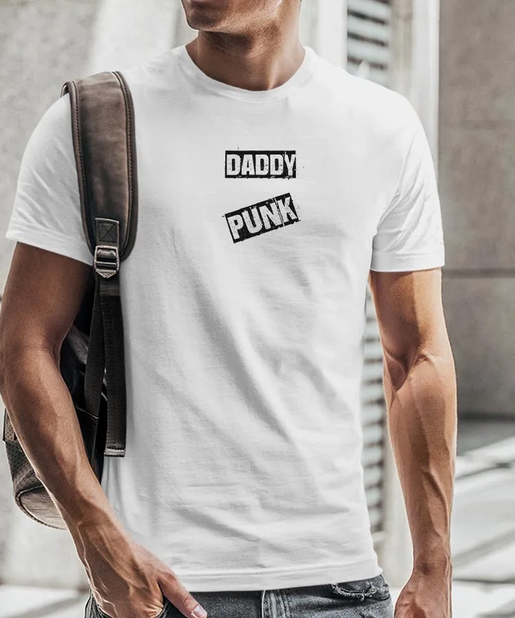 T-Shirt Daddy PUNK Pour homme