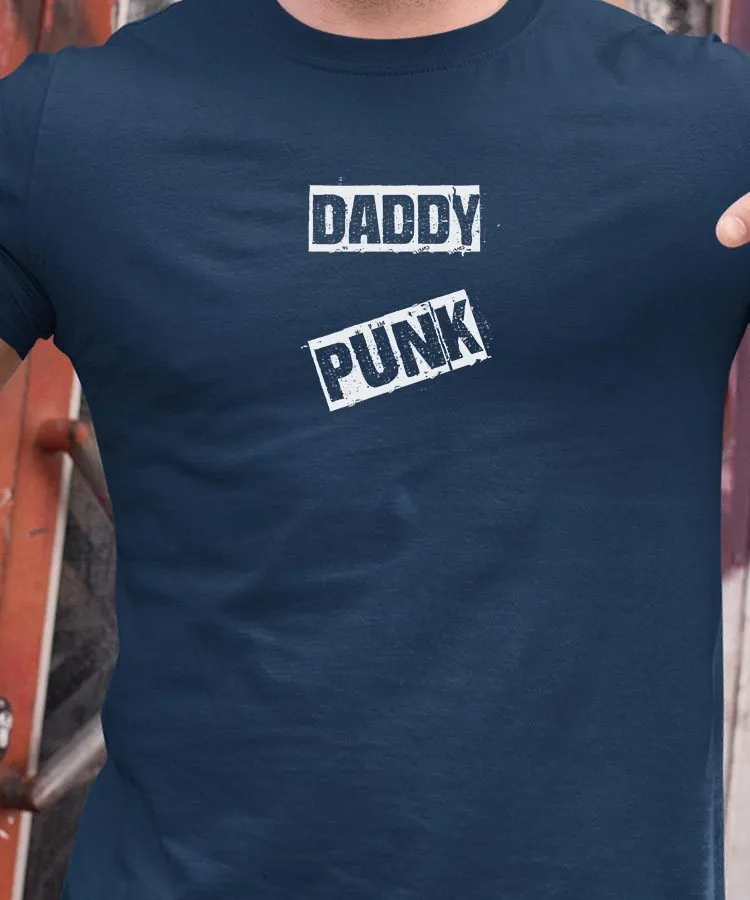 T-Shirt Daddy PUNK Pour homme