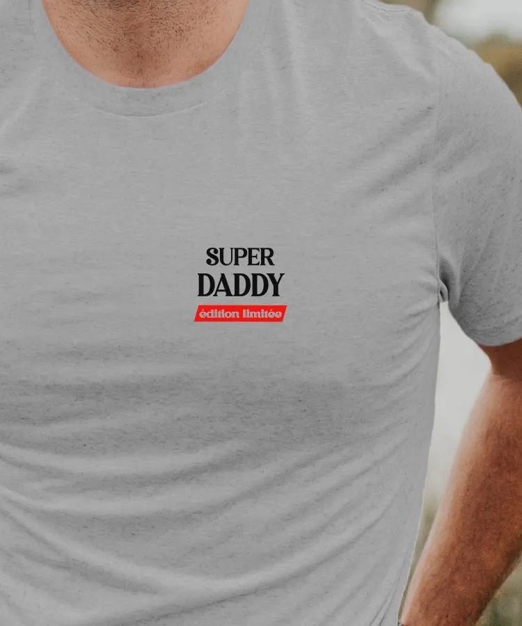 T-Shirt Daddy édition limitée Pour homme