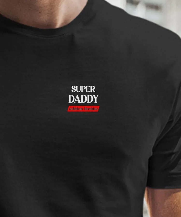 T-Shirt Daddy édition limitée Pour homme