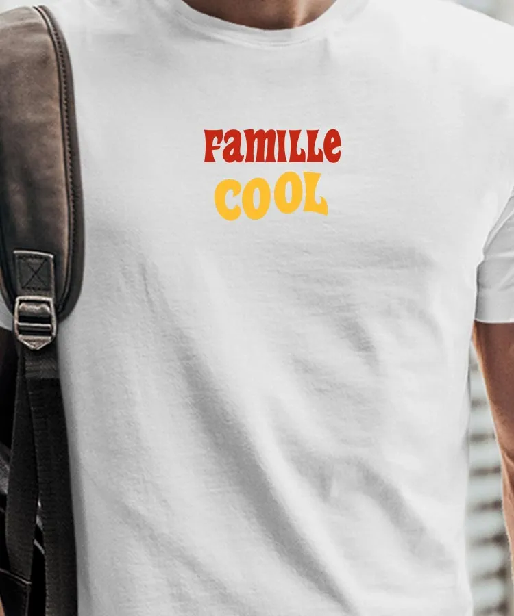 T-Shirt Famille cool disco Pour homme