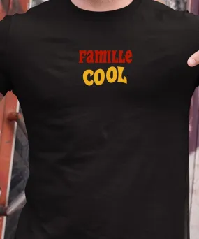 T-Shirt Famille cool disco Pour homme