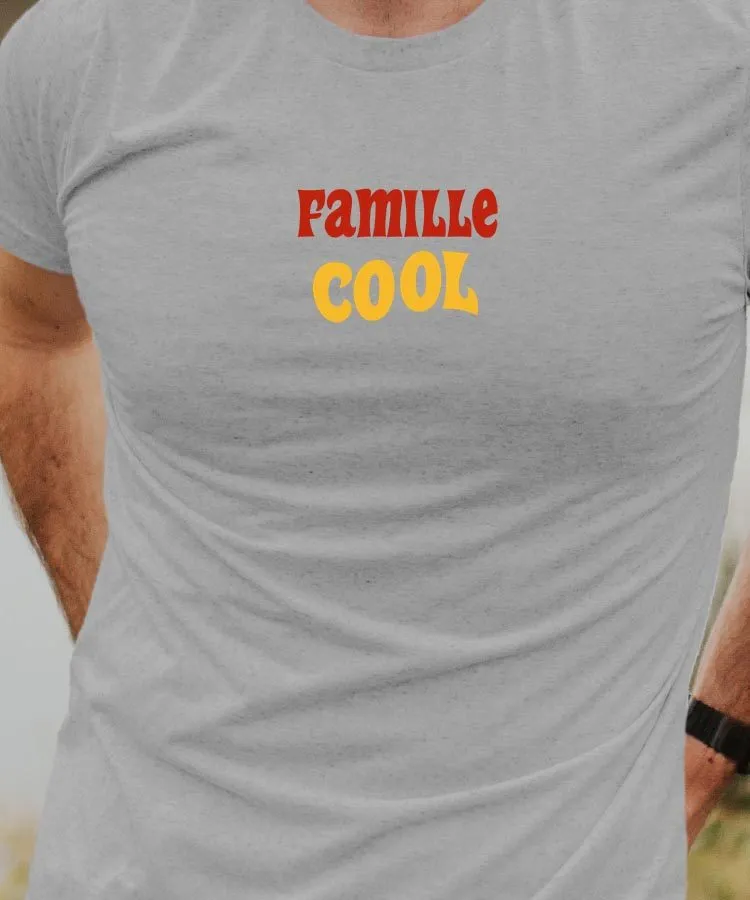 T-Shirt Famille cool disco Pour homme