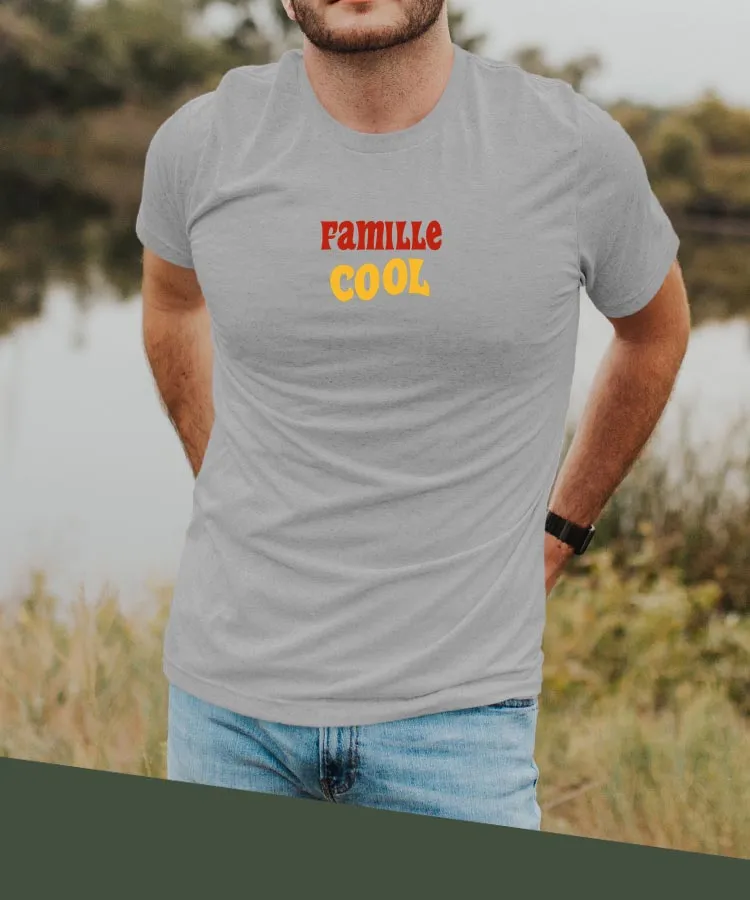 T-Shirt Famille cool disco Pour homme