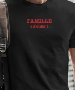 T-Shirt Famille d'enfer Pour homme