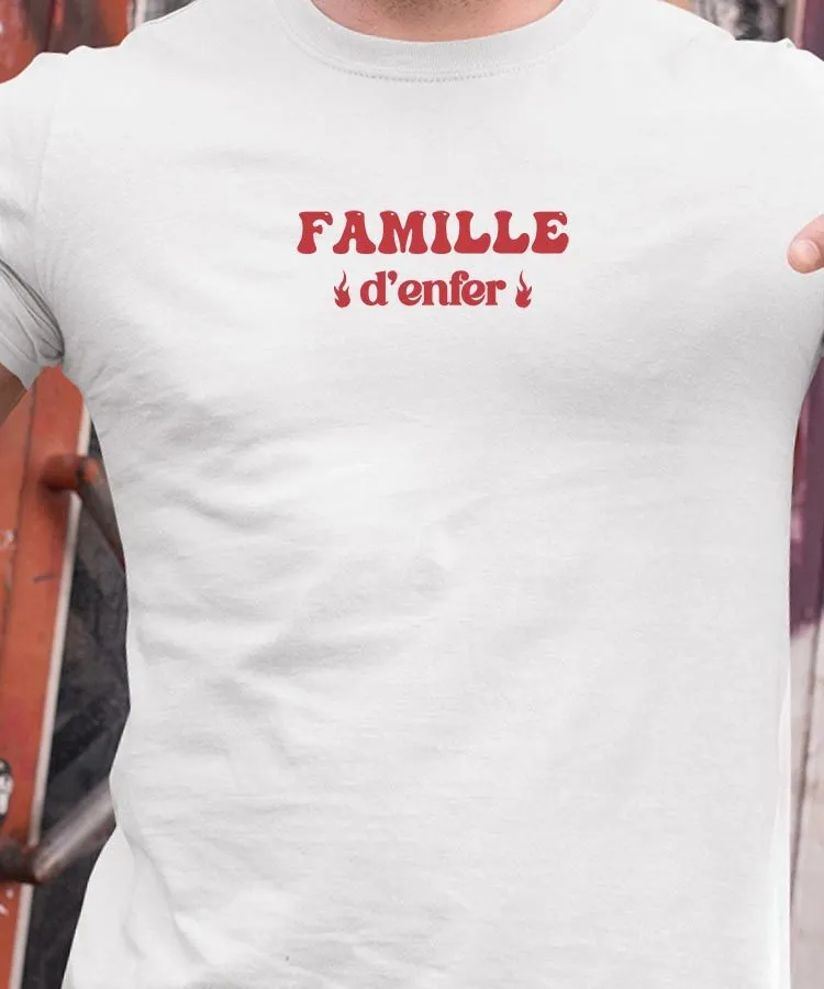 T-Shirt Famille d'enfer Pour homme