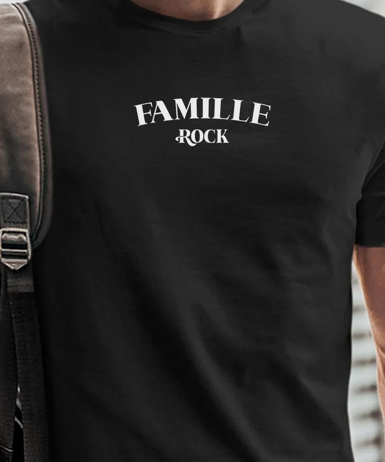 T-Shirt Famille rock Pour homme