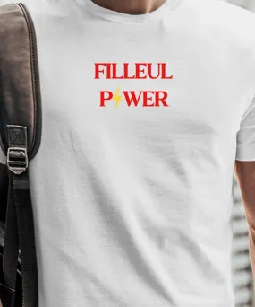 T-Shirt Filleul Power Pour homme