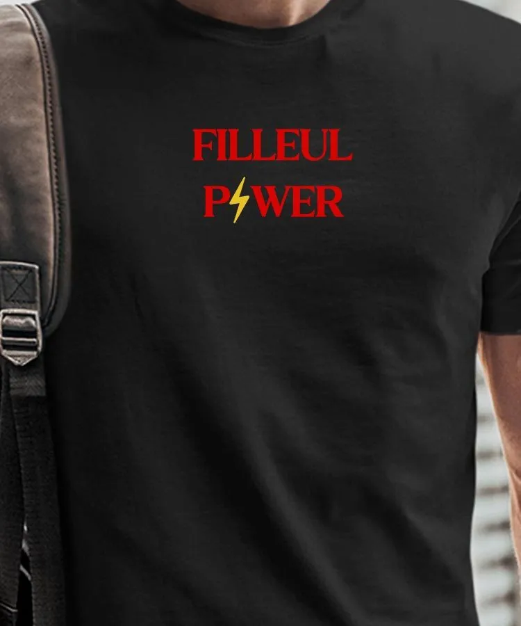 T-Shirt Filleul Power Pour homme