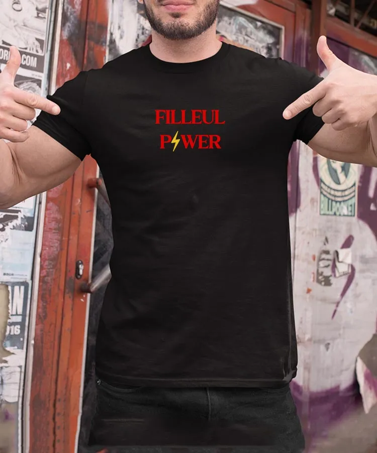 T-Shirt Filleul Power Pour homme