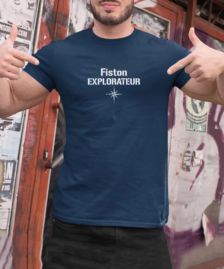 T-Shirt Fiston explorateur Pour homme