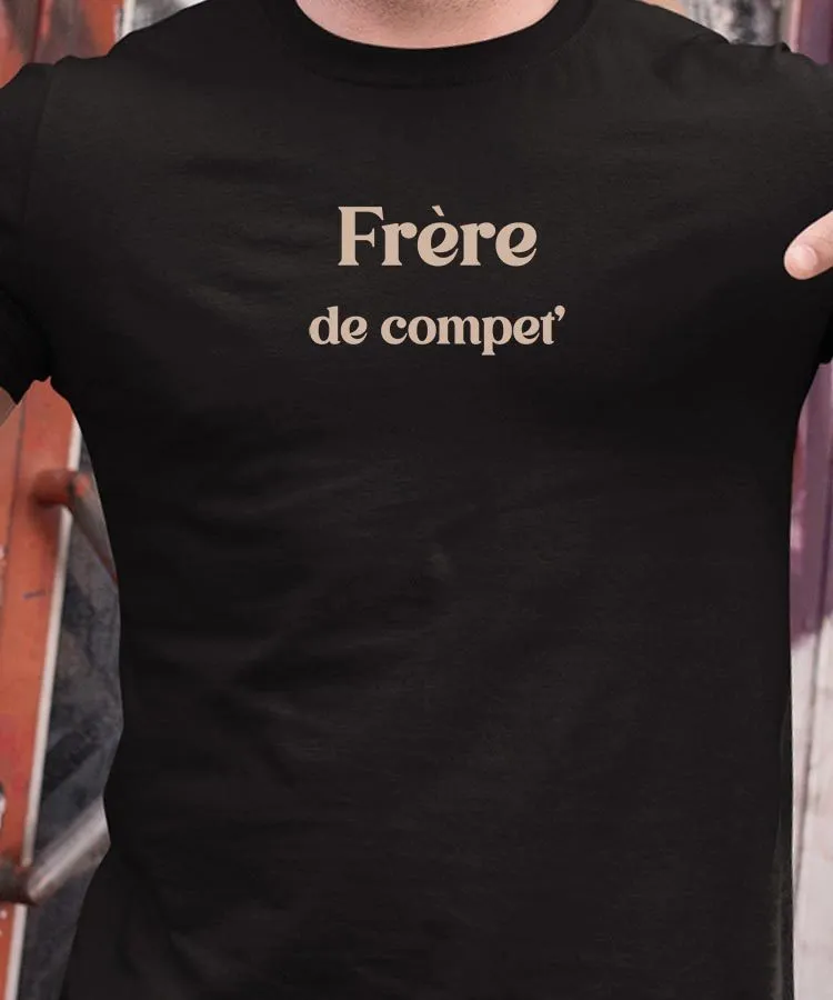 T-Shirt Frère de compet' Pour homme