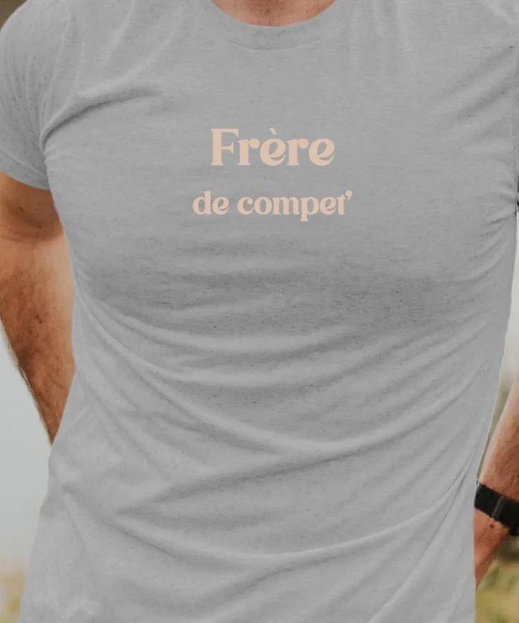 T-Shirt Frère de compet' Pour homme