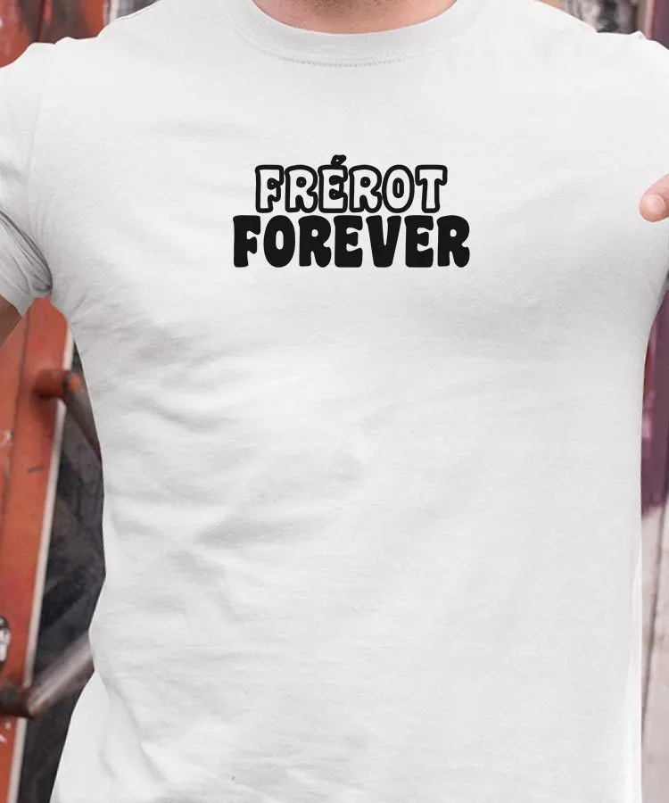 T-Shirt Frérot forever face Pour homme