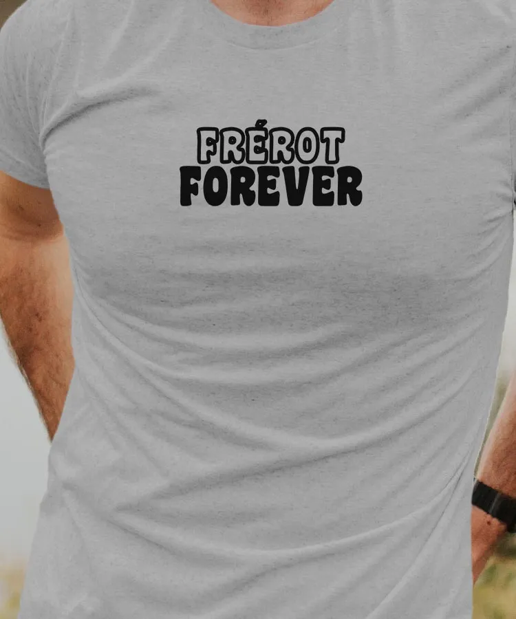 T-Shirt Frérot forever face Pour homme