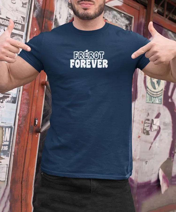 T-Shirt Frérot forever face Pour homme