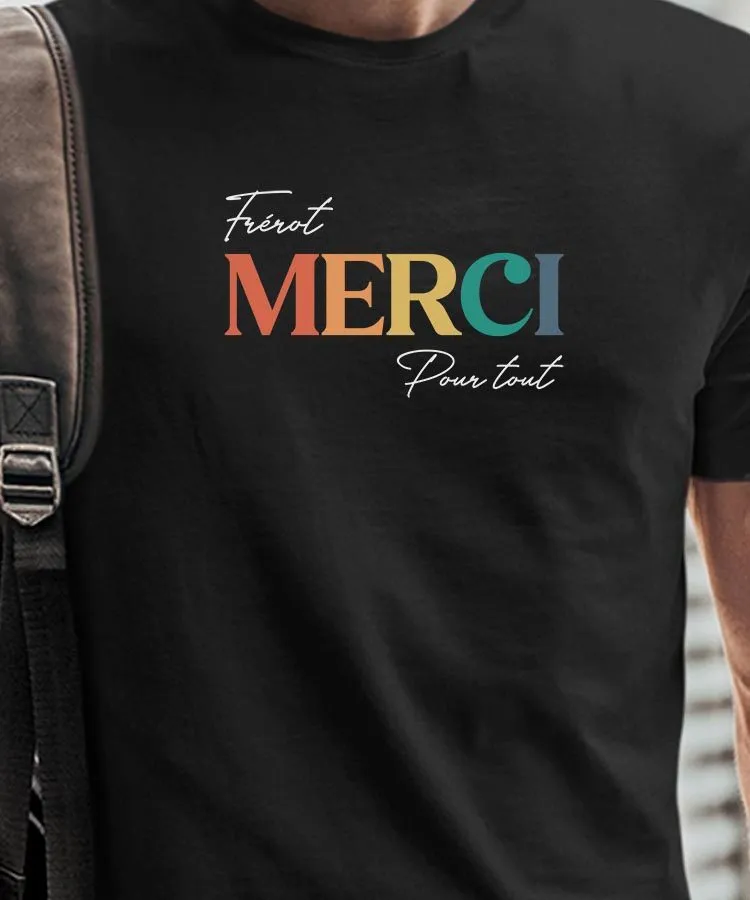 T-Shirt Frérot merci pour tout Pour homme