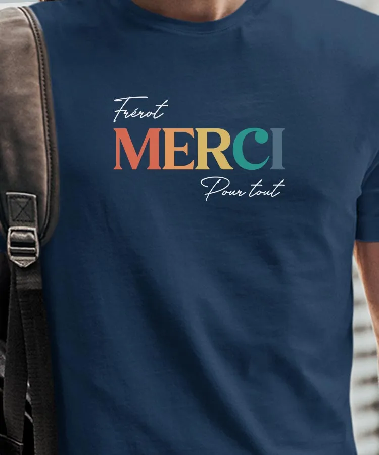 T-Shirt Frérot merci pour tout Pour homme