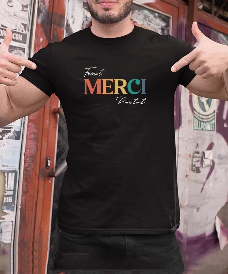 T-Shirt Frérot merci pour tout Pour homme