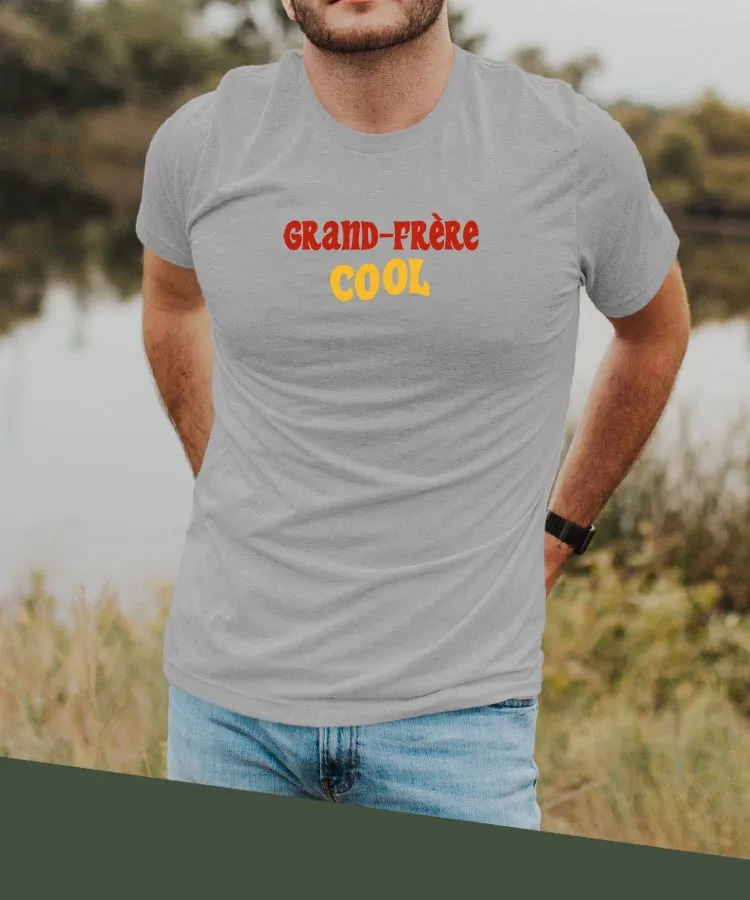 T-Shirt Grand-Frère cool disco Pour homme