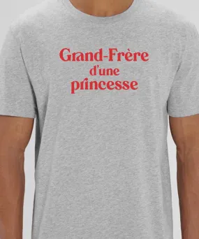 T-Shirt Grand-Frère d'une princesse Pour homme