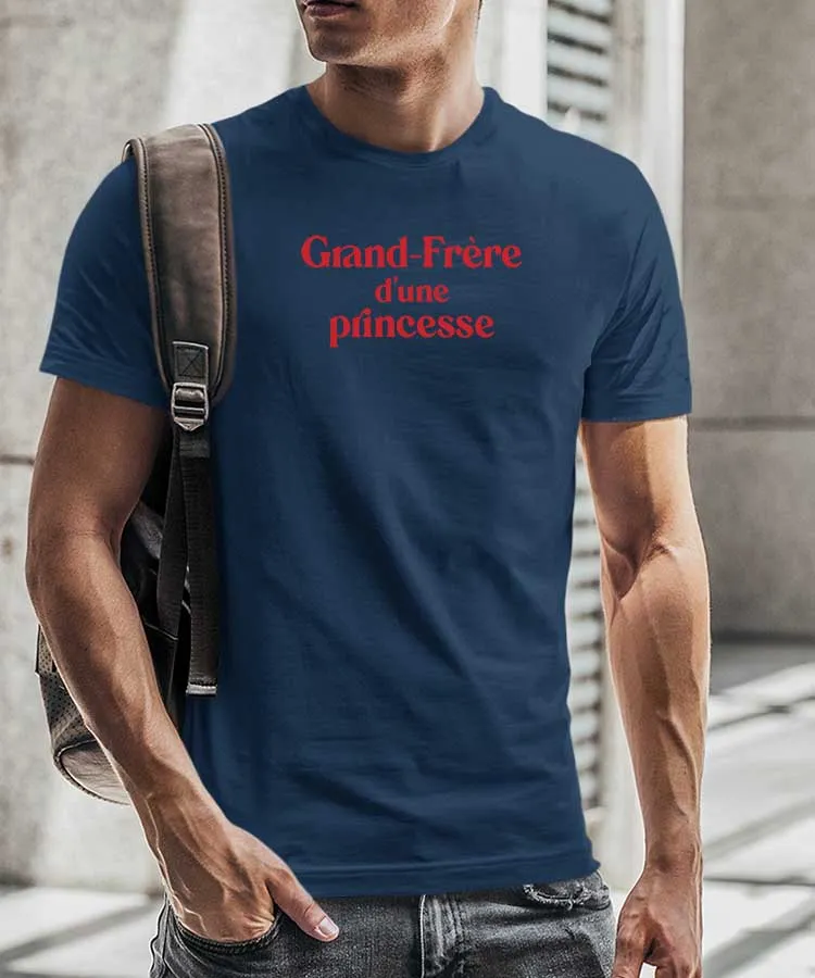 T-Shirt Grand-Frère d'une princesse Pour homme