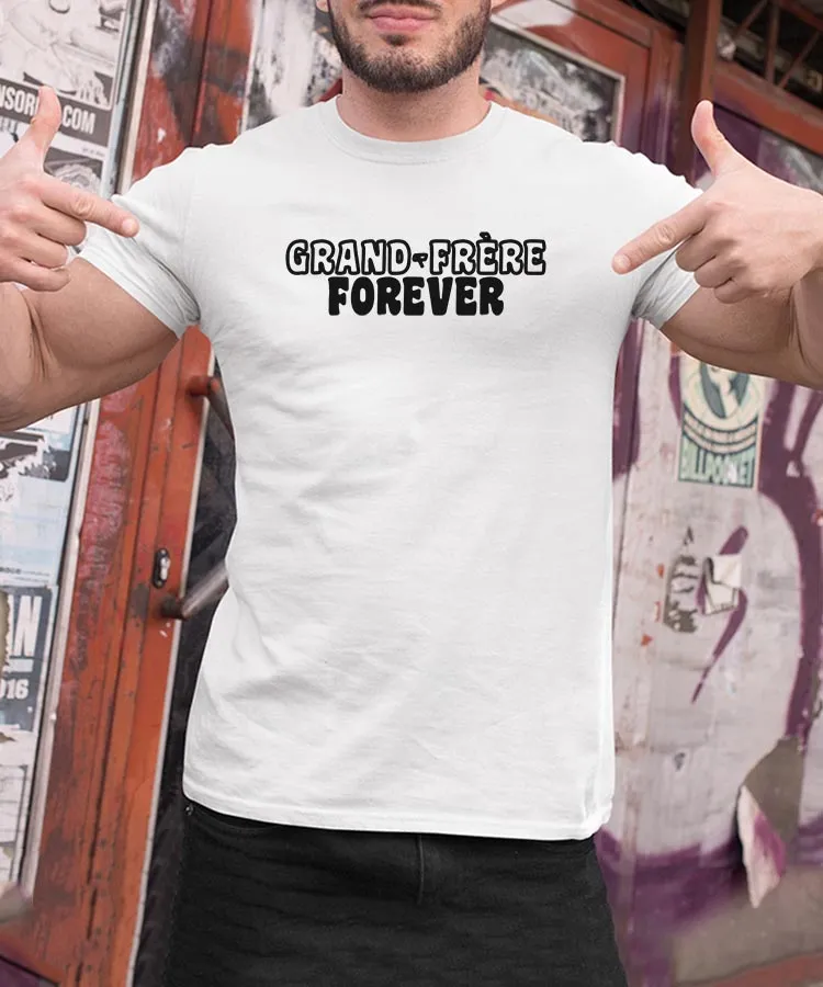 T-Shirt Grand-Frère forever face Pour homme