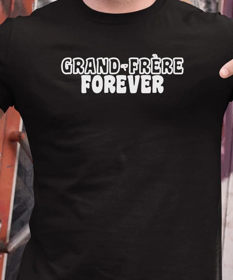 T-Shirt Grand-Frère forever face Pour homme