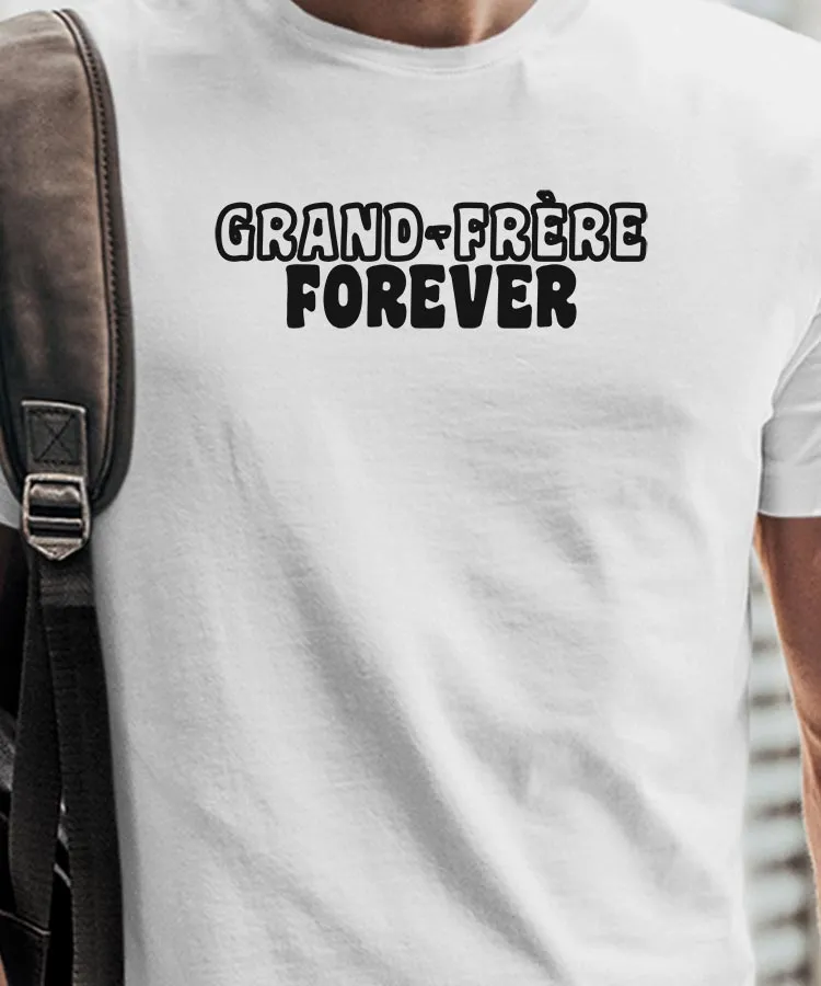 T-Shirt Grand-Frère forever face Pour homme