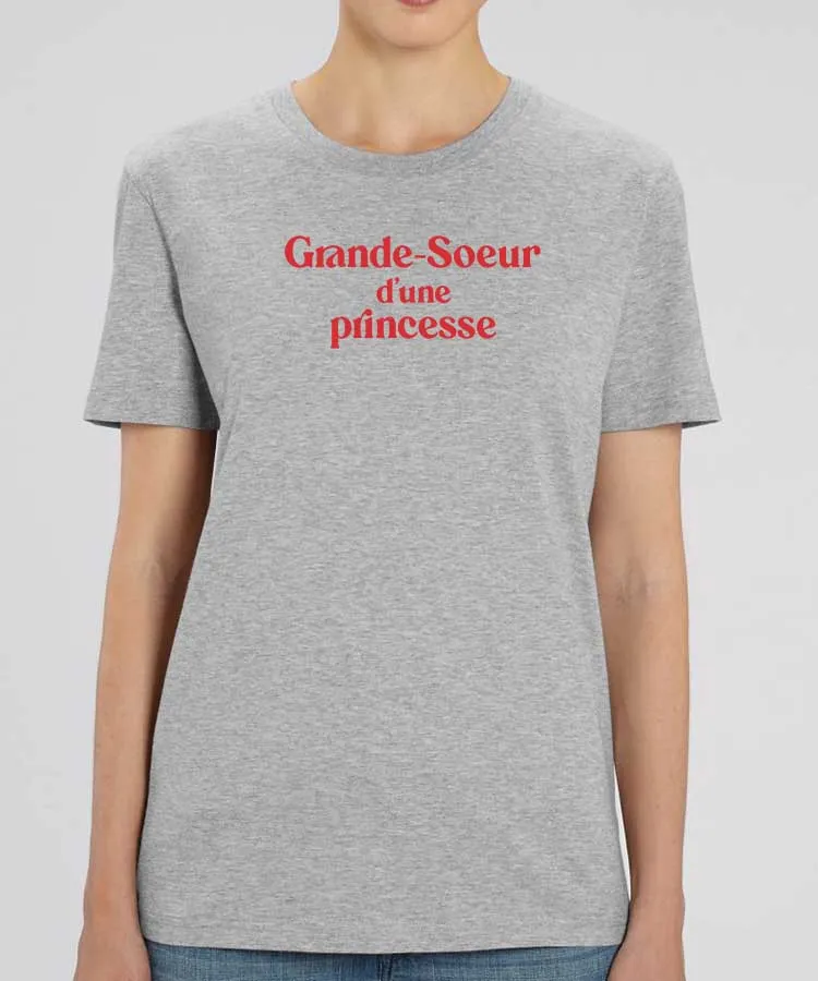 T-Shirt Grande-Soeur d'une princesse Pour femme