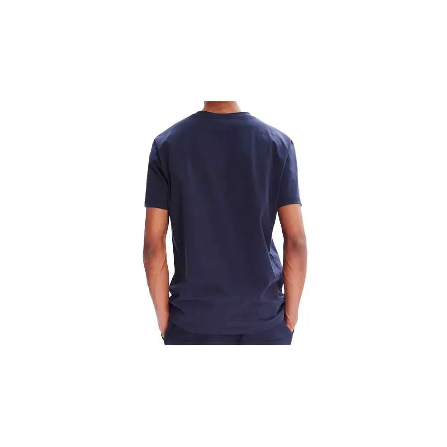 T-shirt Item À Logo A.P.C. Bleu Marine A.P.C Homme | Toulouse