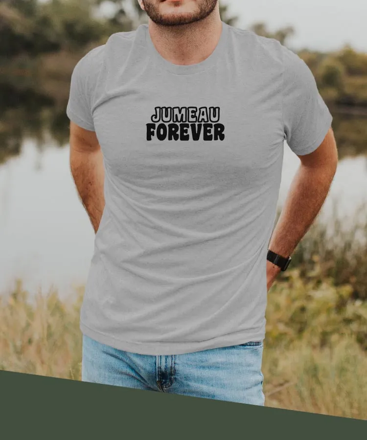 T-Shirt Jumeau forever face Pour homme