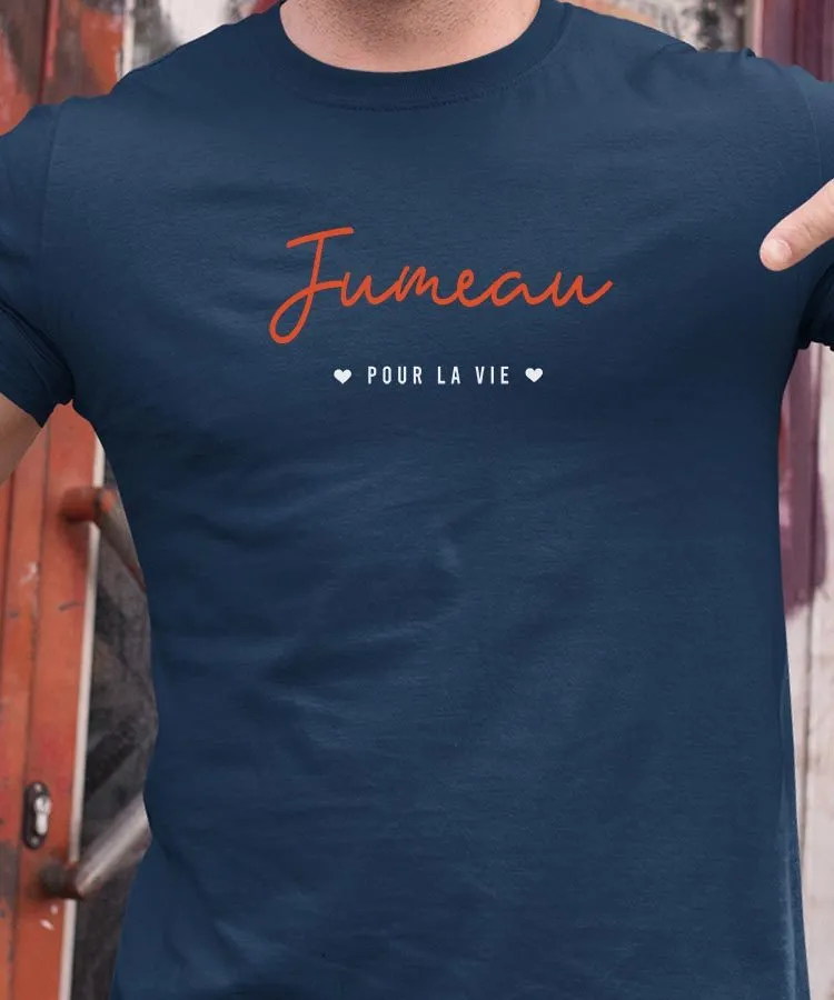 T-Shirt Jumeau pour la vie Pour homme