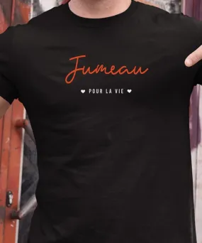 T-Shirt Jumeau pour la vie Pour homme