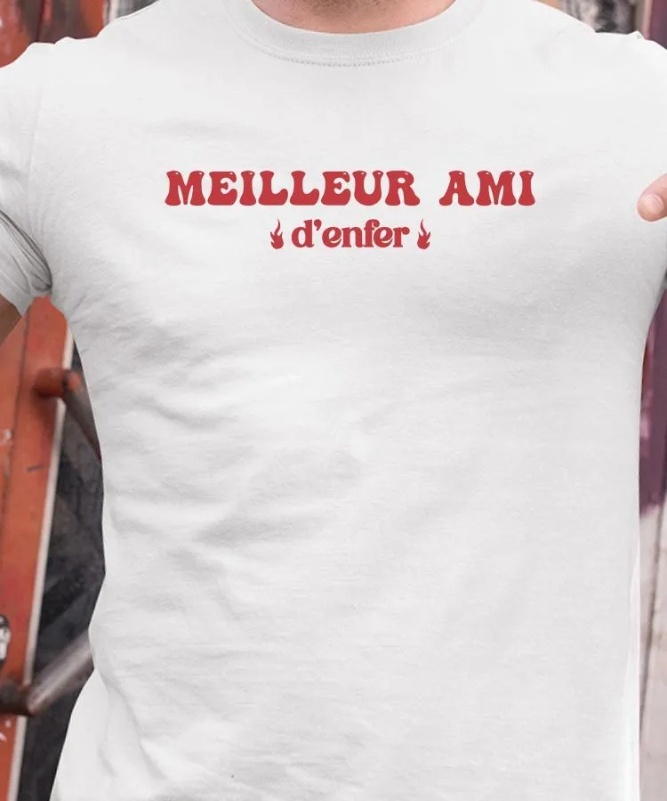 T-Shirt Meilleur Ami d'enfer Pour homme