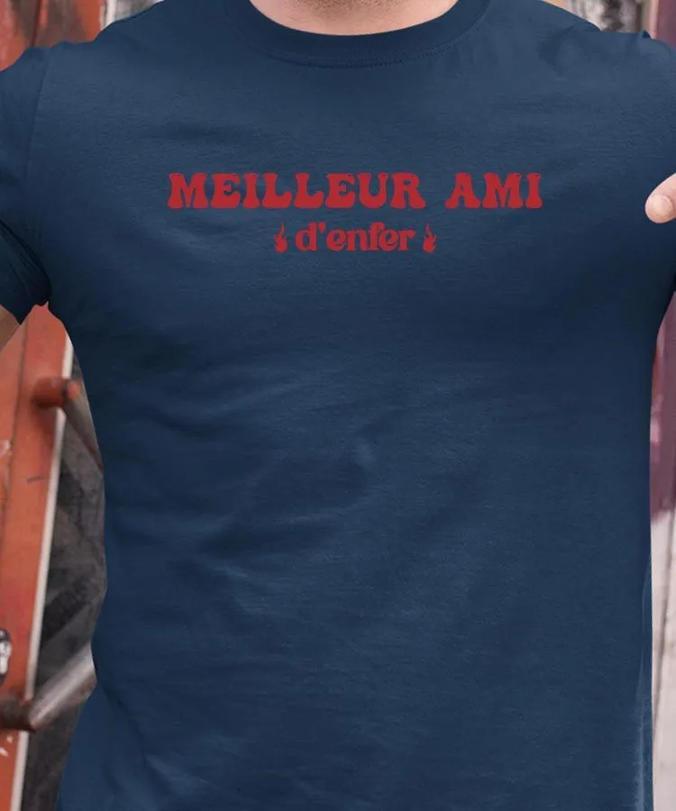 T-Shirt Meilleur Ami d'enfer Pour homme