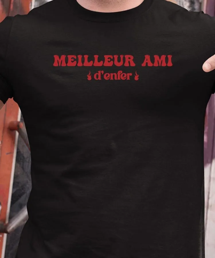 T-Shirt Meilleur Ami d'enfer Pour homme