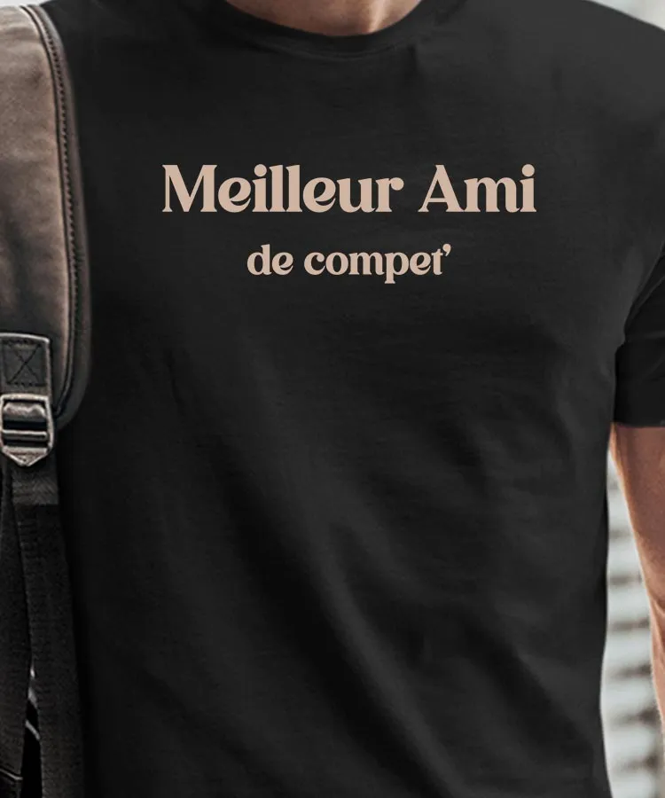 T-Shirt Meilleur Ami de compet' Pour homme