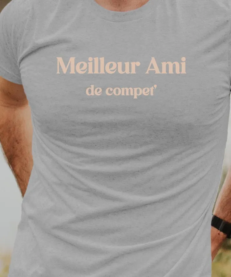 T-Shirt Meilleur Ami de compet' Pour homme