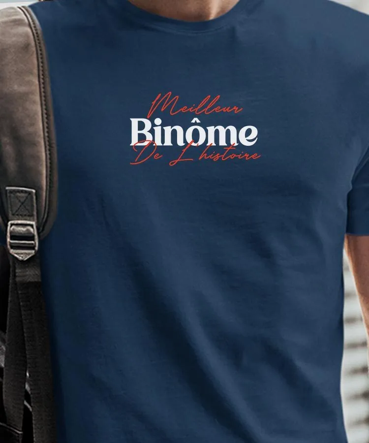 T-Shirt Meilleur Binôme de l'histoire Pour homme