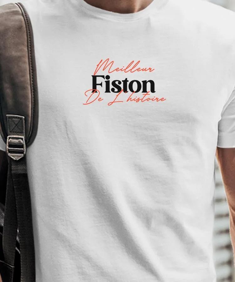 T-Shirt Meilleur Fiston de l'histoire Pour homme