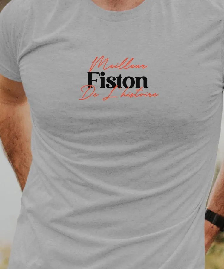 T-Shirt Meilleur Fiston de l'histoire Pour homme