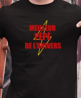 T-Shirt Meilleur Pépé de l'univers Pour homme