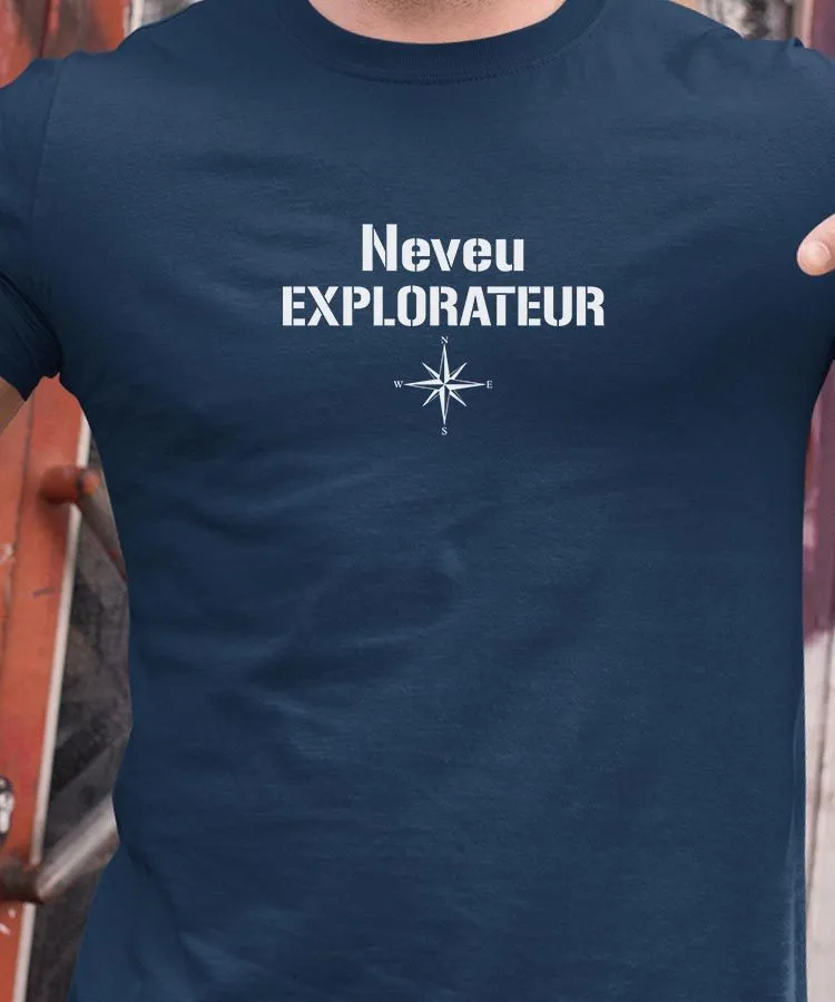 T-Shirt Neveu explorateur Pour homme